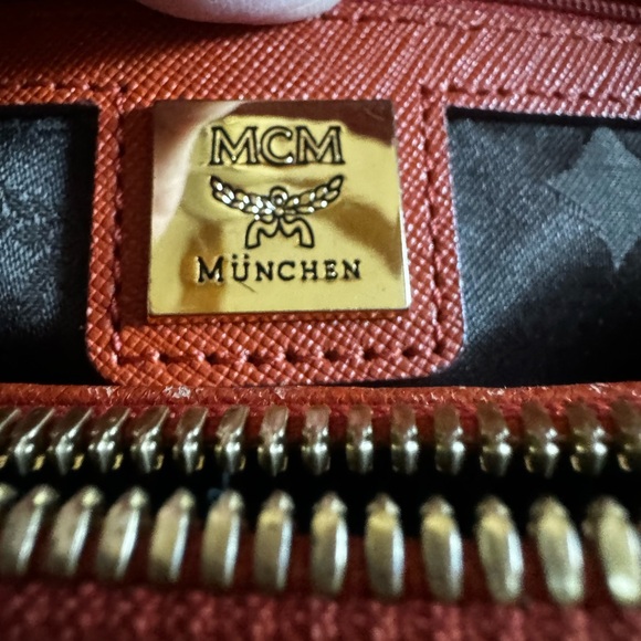 MCM Leather Satchel/ Crossbody Bag - Picture 15 of 16